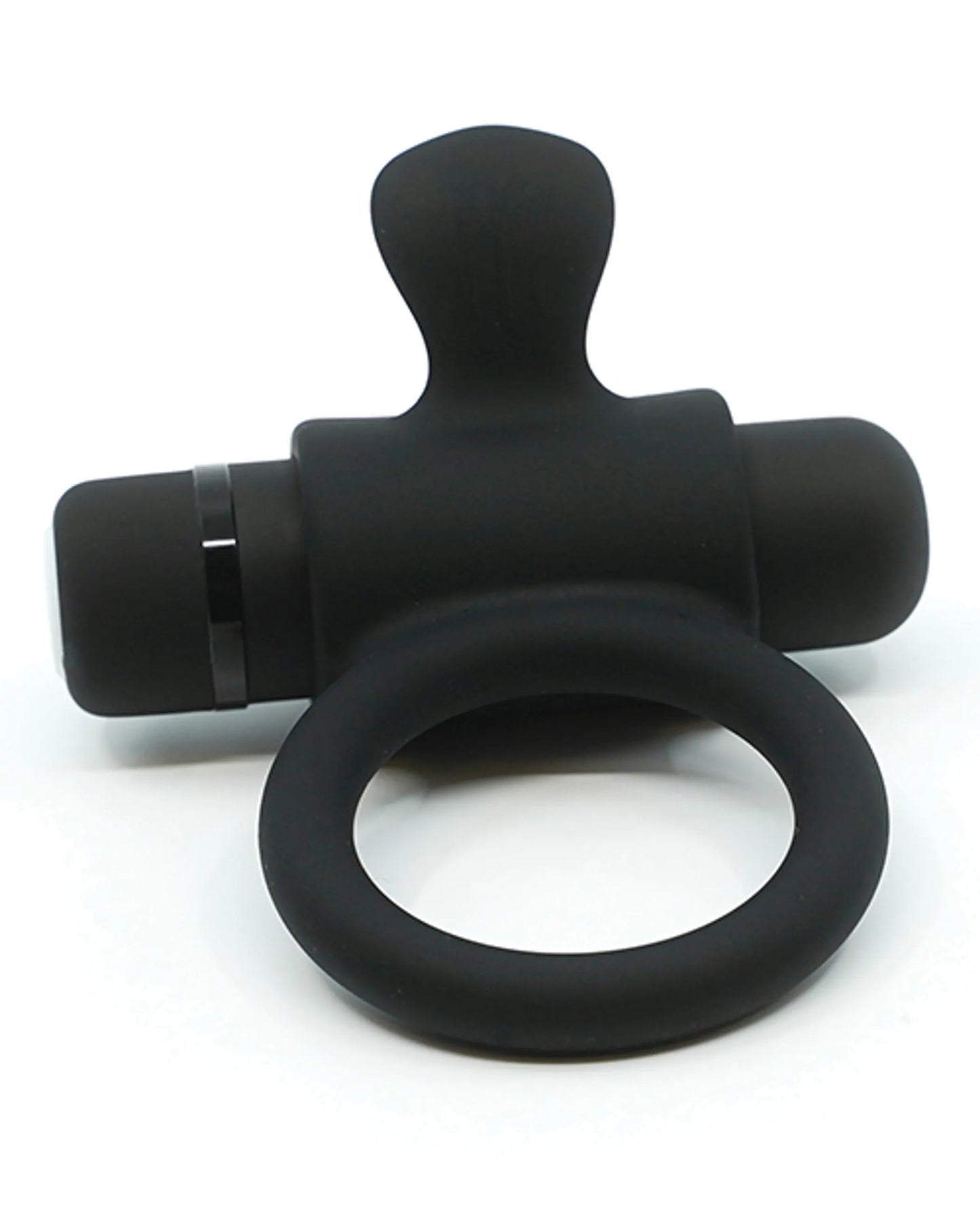 SENSUELLE SILICONE BULL RING BLACK
