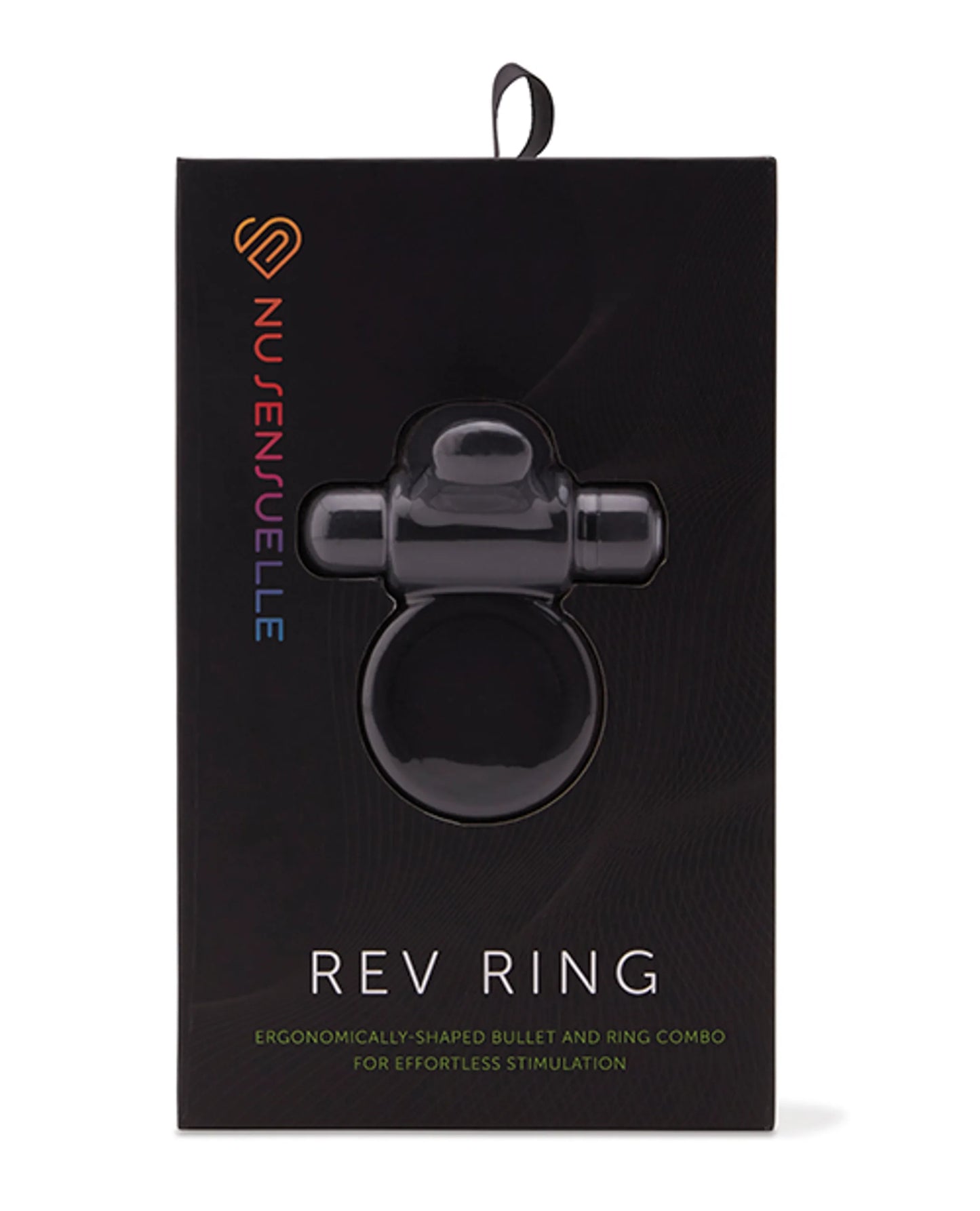 SENSUELLE SILICONE BULL RING BLACK