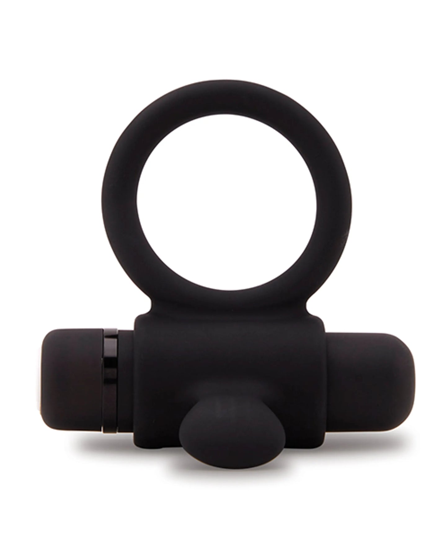 SENSUELLE SILICONE BULL RING BLACK
