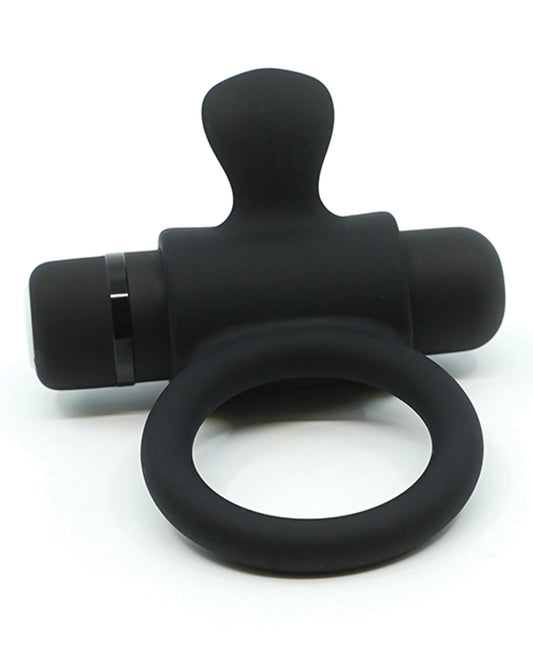 SENSUELLE SILICONE BULL RING BLACK
